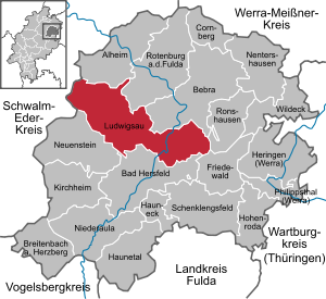 Ludwigsau in Hessen